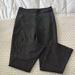 Originality Black and White Checkered Pants